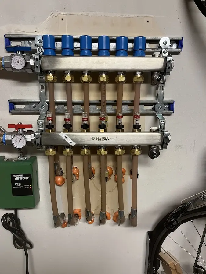 Plumber performing Leak Detection at a residential property in Myrtle Grove